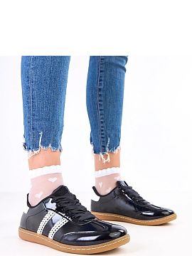 Pantofi de sport Solea  Pantofi sport pentru femei cu un caracter modern, fabricați din piele ecologică de înaltă calitate. Modelul cu șireturi satinat se rema