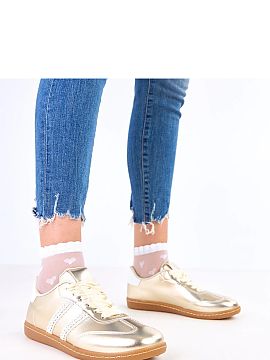 Pantofi de sport Solea  Pantofi sport pentru femei cu un caracter modern, fabricați din piele ecologică de înaltă calitate. Modelul cu șireturi din satin se di