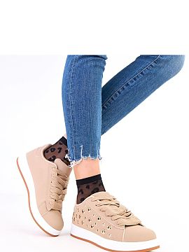 Pantofi de sport Solea  Pantofi sport pentru femei cu un caracter modern și casual, confecționați din piele ecologică de catifea. Modelul cu șireturi și nitur