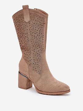 Cizme perforate Step in style