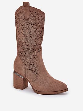 Cizme perforate Step in style