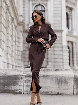 Completă LaBalancia  Prezentăm setul WARRIS Brąz, perfect pentru femeile care doresc să îmbine eleganța cu confortul. Acest set unic este format dintr-o sac