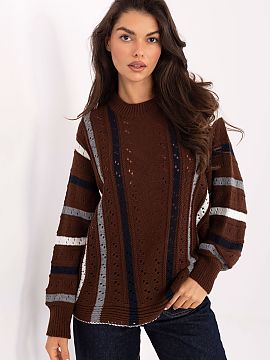 sweter Factory Price  Pulover supradimensionat pentru femei cu un caracter casual, ideal pentru ocazii de zi cu zi. Realizat din acril, oferă căldură și confo