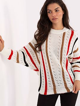 sweter Factory Price  Pulover supradimensionat pentru femei cu un caracter casual, ideal pentru ocazii de zi cu zi. Realizat din acril, oferă căldură și confo
