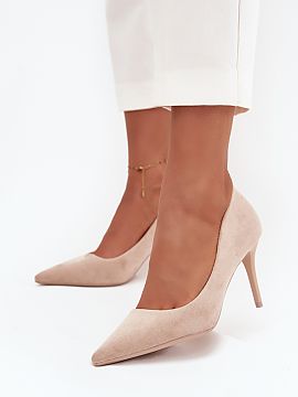 Pantofi cu toc subţire (stiletto) Step in style  Toce de dama din piele ecologica sunt o clasica care nu se demodeaza niciodata. Confectionate dintr-un material elegant si placut la atinger