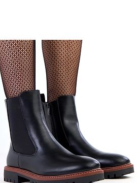 Botine Solea  Cizmele de damă confortabile și elegante, fabricate din piele ecologică de înaltă calitate, sunt o propunere ideală pentru zilele mai 