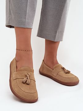 Mocasini Step in style  Mocasini pentru femei de tip barefoot sunt o propunere pentru persoanele care apreciază confortul natural și libertatea de mișcare. Reali