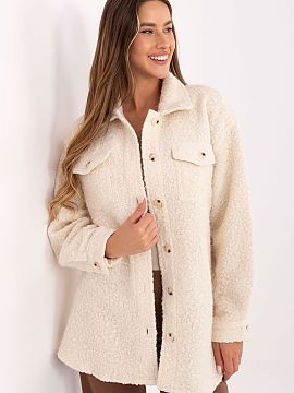 Cămaşă cu mânecă lungă Factory Price  Această cămașă damă boucle este alegerea ideală ca strat exterior în ținutele de zi cu zi. Realizată dintr-o amestec de înaltă ca