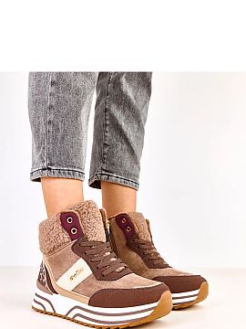 Încălțăminte sport Solea  Pantofi sport eleganți și confortabili pentru femei, realizați din piele ecologică de catifea, care combină perfect caracterul sportiv 