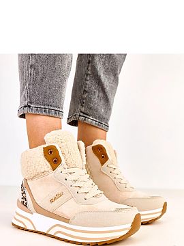 Încălțăminte sport Solea  Pantofi sport eleganți și confortabili pentru femei, confecționați din piele ecologică de catifea, care combină perfect caracterul spo