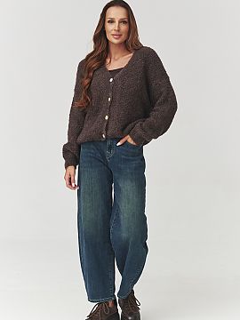 pulover cu fermoar Makadamia