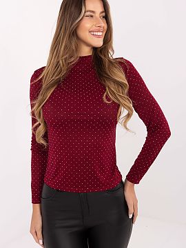 Bluzka Rue Paris  Această elegantă bluză de damă este o propunere pentru femeile care apreciază stilul și strălucirea subtilă în orice ocazie deosebi