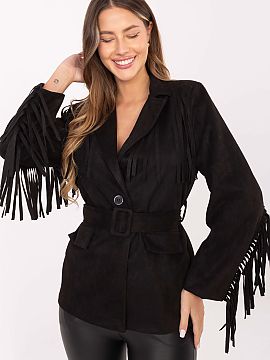 Sacou Rue Paris  Sacou de catifea stil casual, elegant și unic, perfect pentru ziua de zi. Realizat dintr-un amestec de înaltă calitate de poliester și e