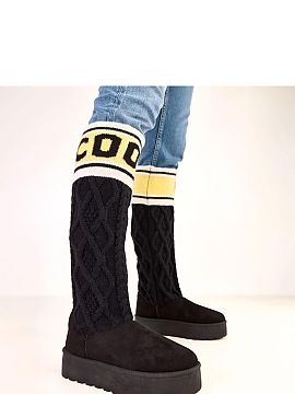 Moon boots Solea  Cizmele calduroase si elegante cu un design inalt, care imbina functionalitatea cu moda iarna. Realizate din piele ecologica de inalta calit