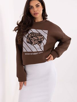 spódnica Rue Paris  Fustă tricotată, care combină confortul și un aspect trendy. Ideală pentru zi de zi, acest model universal va deveni baza garderobei ta