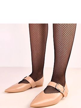 Balerinki Solea  Balerinii eleganți cu o cataramă mare, confecționați din piele ecologică de înaltă calitate, care îmbină eleganța clasică cu un a