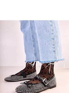 Balerinki Solea  Balerinii fermecați cu cataramă, confecționați din piele ecologică de înaltă calitate, care combină stilul clasic cu detalii moderne