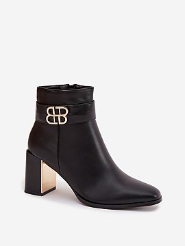 Botine cu toc Step in style