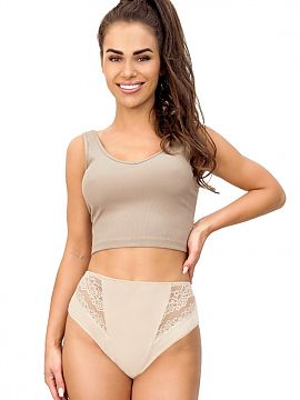 figi Donna  Clasicele chiloți cu un croi elegant și feminin, combinând confortul cu stilul. Modelul are spate neted și laterale acoperite, asigurân