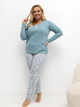 Pajama Plus Size Forever Pink