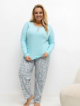 Pajama Plus Size Forever Pink