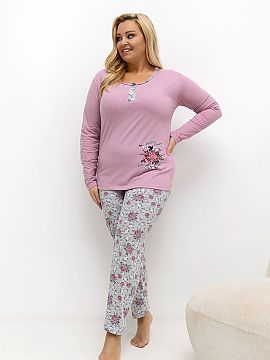 Pajama Plus Size Forever Pink
