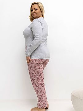 Pajama Plus Size Forever Pink