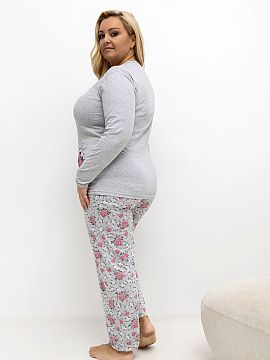 Pajama Plus Size Forever Pink