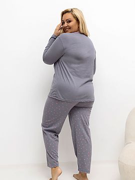 Pajama Plus Size Forever Pink