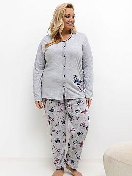 Pajama Plus Size Forever Pink