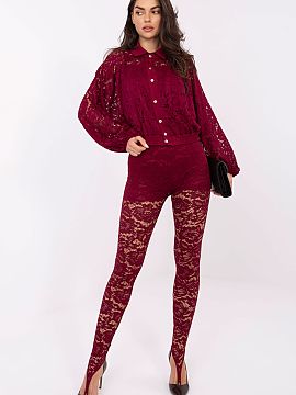 Jambiere lungi Italy Moda  Colanți eleganți din dantelă ajurată sunt un model deosebit, care se potrivește atât pentru ziua de zi, petrecere, cât și pentru oca