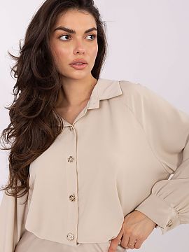 cămașă cu mânecă lungă Factory Price  Cămașa clasică de damă într-un stil elegant este o propunere ideală pentru ziua de zi, la locul de muncă și pentru ocaziile speciale