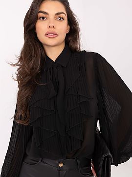 cămașă cu mânecă lungă Italy Moda  Cămașa elegantă și feminină pentru femei, care se potrivește perfect atât pentru purtare zilnică, la locul de muncă, cât și pentr