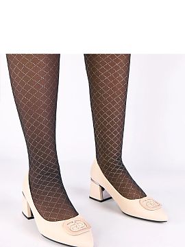 Pantofi dcu toc gros Solea  Balerini eleganti cu zirconii decorative sunt o propunere elegantă pentru femeile care apreciază stilul, confortul și strălucirea subtil