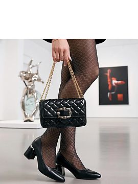 Pantofi dcu toc gros Solea