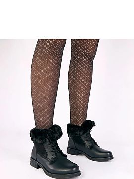 Botki Solea  Botinele cu blăniță sunt alegerea ideală pentru zilele mai reci pentru persoanele care apreciază confortul și aspectul modern. Realiza