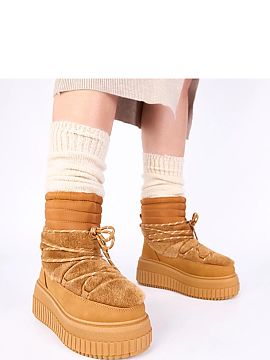 Cizme de zăpadă Solea  Botinele cu șireturi și blăniță sunt încălțămintea perfectă pentru zilele de iarnă, combinând confortul, căldura și un design 