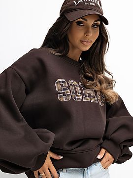 Bluza Rue Paris  Bluza pentru femei stilată, cu un caracter casual, ideală pentru stilizările zilnice și confortabile. Realizată dintr-o amestec de bumb