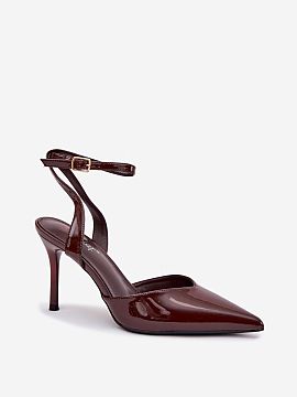 Pantofi cu toc subţire (stiletto) Step in style  To translate this text from Polish to Romanian, it would be: \