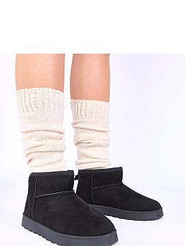 Cizme de zăpadă Solea  Descoperiți cizmele negre elegante și extrem de confortabile, căptușite cu blăniță, Roelle, de la Gemre, create pentru femeile care a