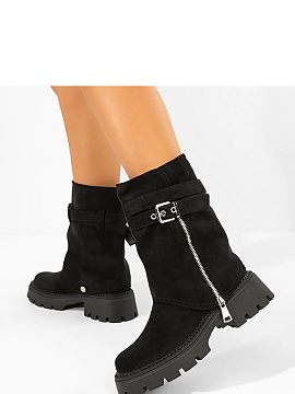 Botki Solea  Prezentăm botinele negre de la marca Gemre, care cu siguranță vor deveni una dintre piesele tale preferate din garderobă. Modelul Edna e