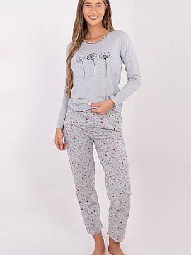 Pijama Forever Pink  Pijama confortabilă și elegantă pentru femei, realizată dintr-un material moale și respirabil din bumbac, perfectă pentru odihnă ziln
