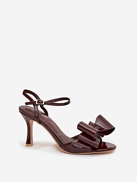 Sandale cu toc Step in style