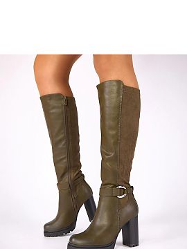 Cizme cu toc Solea