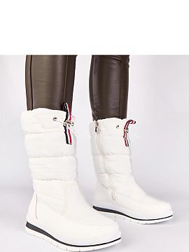 Moon boots Solea  Descoperiți confortul și stilul unic oferit de ghetele albe de zăpadă cu talpă joasă cu șnur Sophie de la Gemre. Este alegerea ideal�