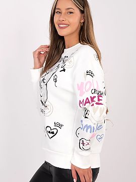 Bluza Sublevel  Această bluză casual pentru femei este alegerea ideală pentru ocaziile de zi cu zi, combinând confortul cu un aspect modern. Modelul se 