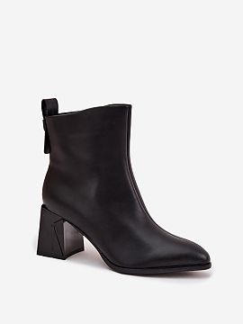 Botine cu toc Step in style