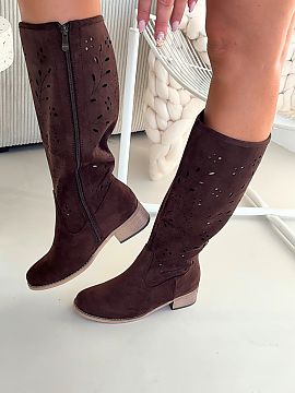 Cizme perforate Step in style