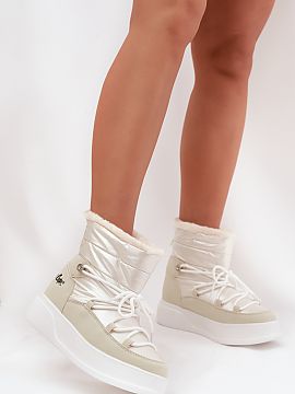 Moon boots Step in style  Bocanci de zăpadă pentru femei de la Lee Cooper sunt alegerea ideală pentru zilele de iarnă. Realizați din materiale de înaltă calita