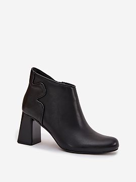 Botine cu toc Step in style